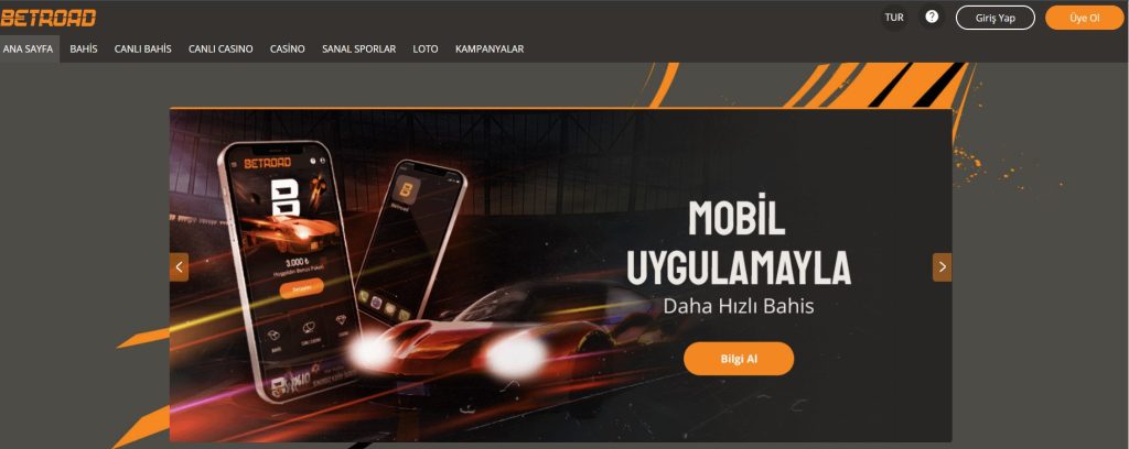Betroad74 Mobil Uygulama
