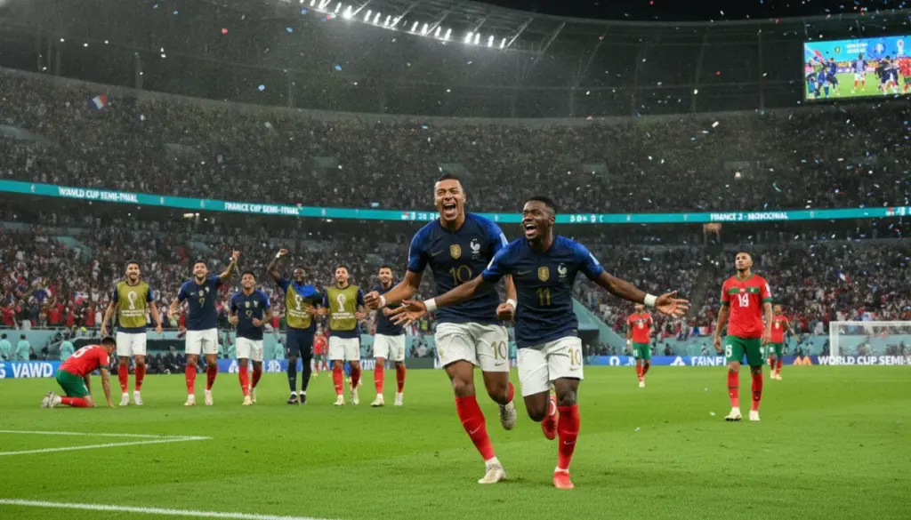 Mbappe ve Dembele Fransa’yı Yarı Finale Taşadı