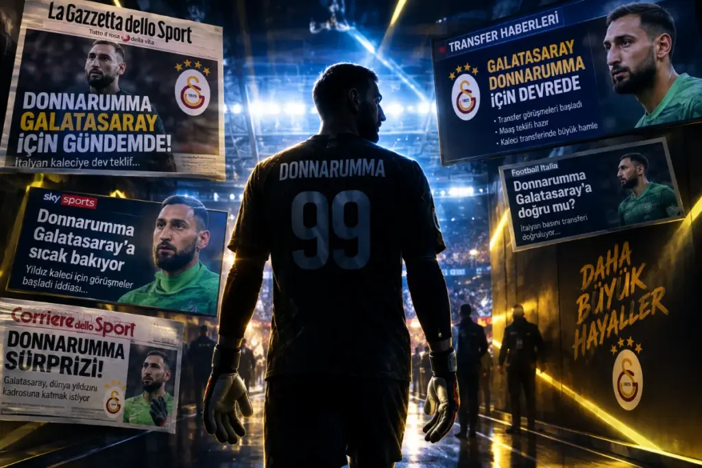 Galatasaray’ın Kalesi İçin Dünya Yıldızı İddiası: Donnarumma Gündemde