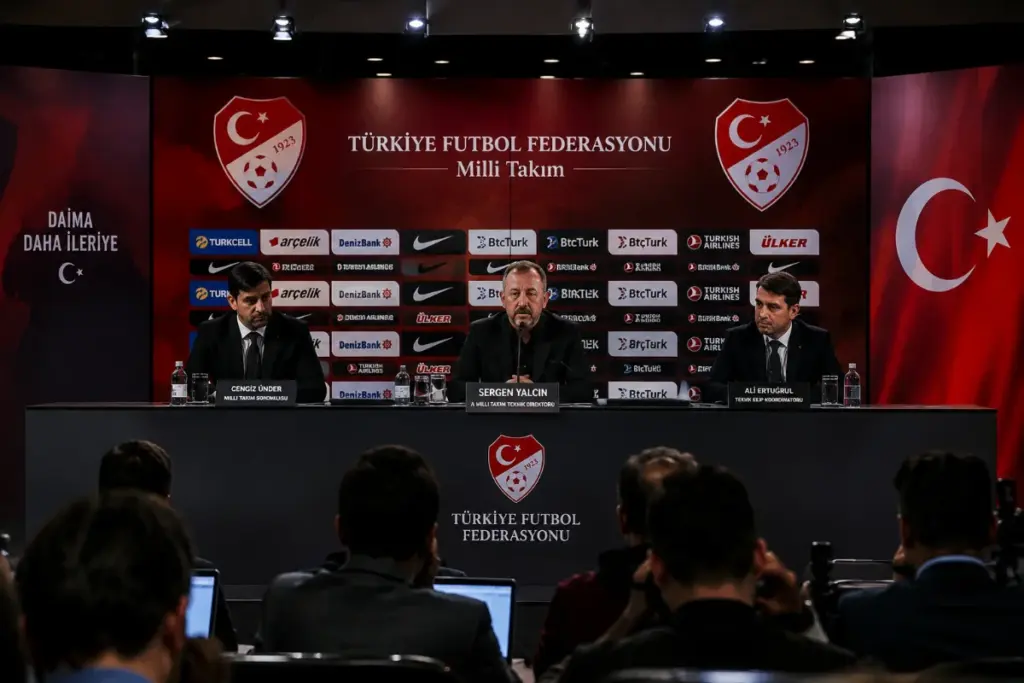 Sergen Yalçın’ın A Milli Takım Kurmayları Resmen Belli Oldu